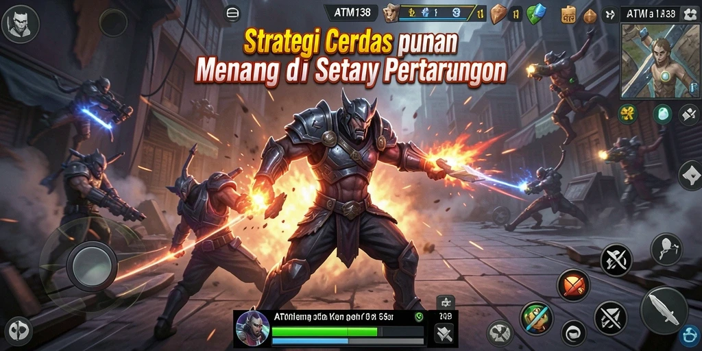 Tampilan gameplay Strategy yang memukau dari ATM138.