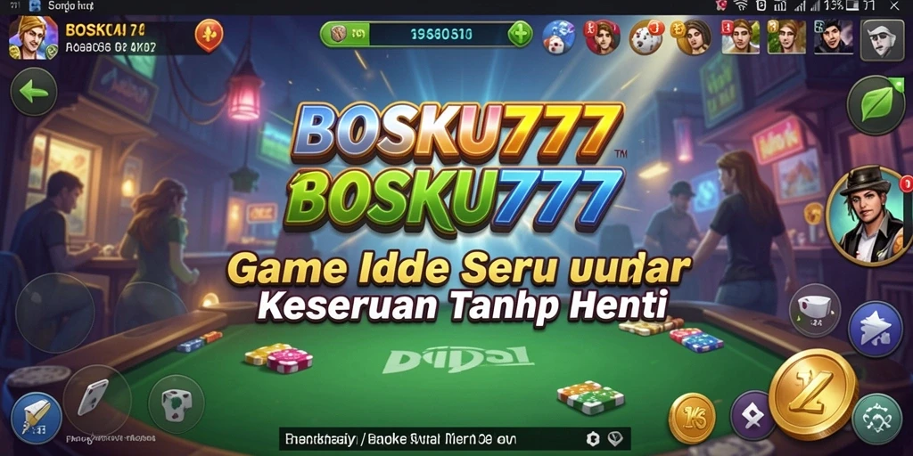 Tampilan gameplay BOSKU777 yang seru dan menawan.