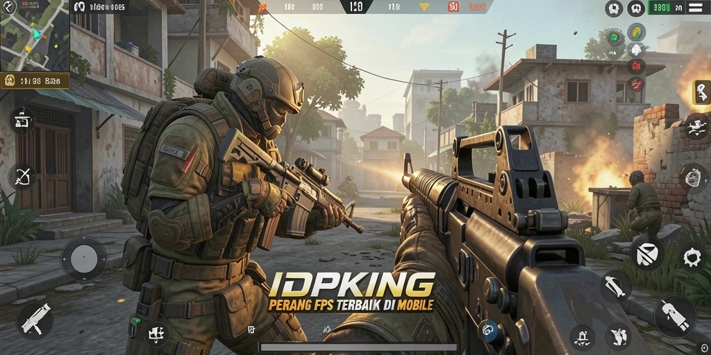 Gameplay intens dari IDPKING saat pertarungan berlangsung.