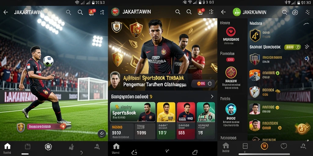 Tampilan menarik dari gameplay taruhan olahraga JAKARTAWIN.