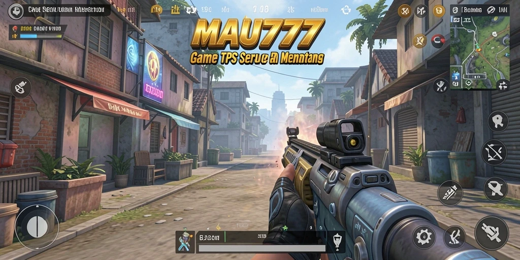 Gameplay MAU777 yang seru dengan aksi TPS yang intens.