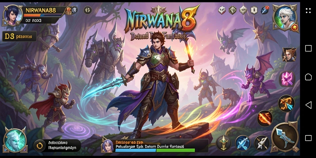 Tampilan menarik gameplay NIRWANA88 dengan petualangan yang mendebarkan.