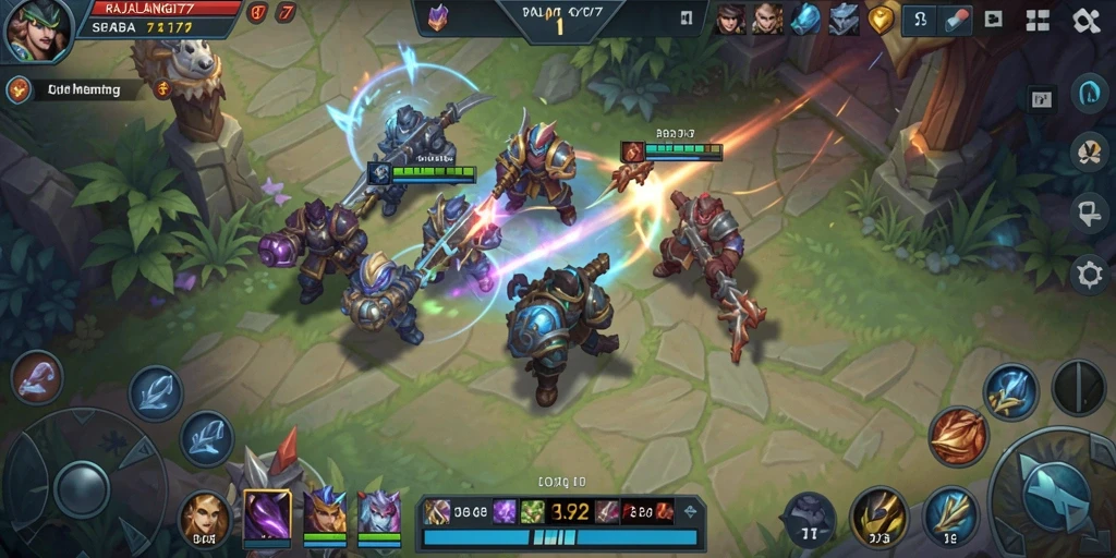 Gameplay seru dan tak terduga di RAJALANGIT77.