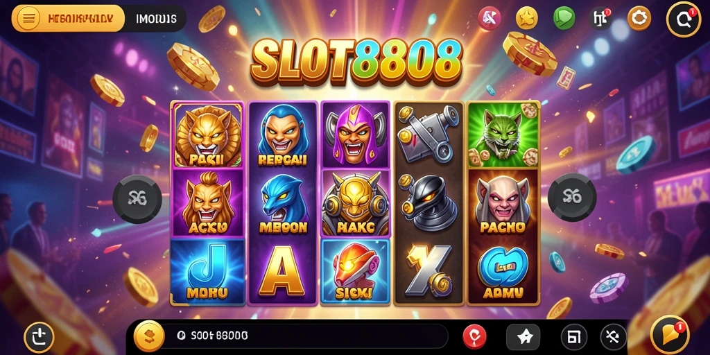 Gameplay SLOT8808 yang menarik dan penuh aksi.